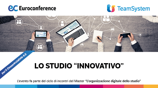 Immagine Lo studio “innovativo” | Euroconference